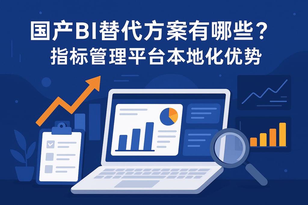 国产BI替代方案有哪些？指标管理平台本地化优势