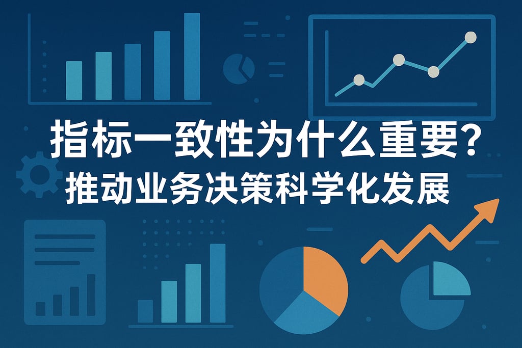 指标一致性为什么重要？推动业务决策科学化发展