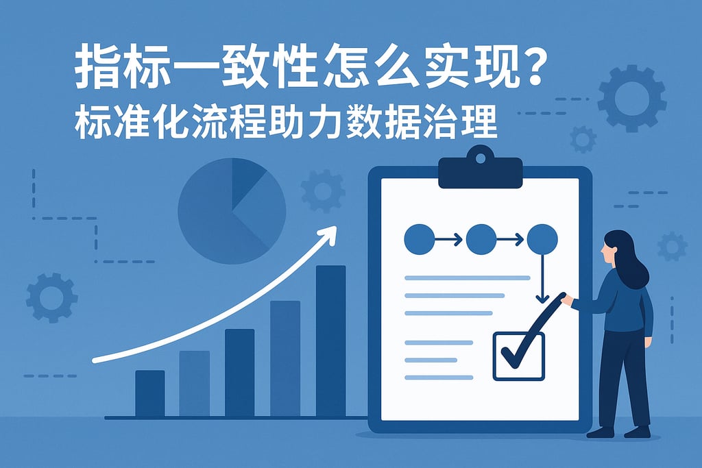 指标一致性怎么实现？标准化流程助力数据治理