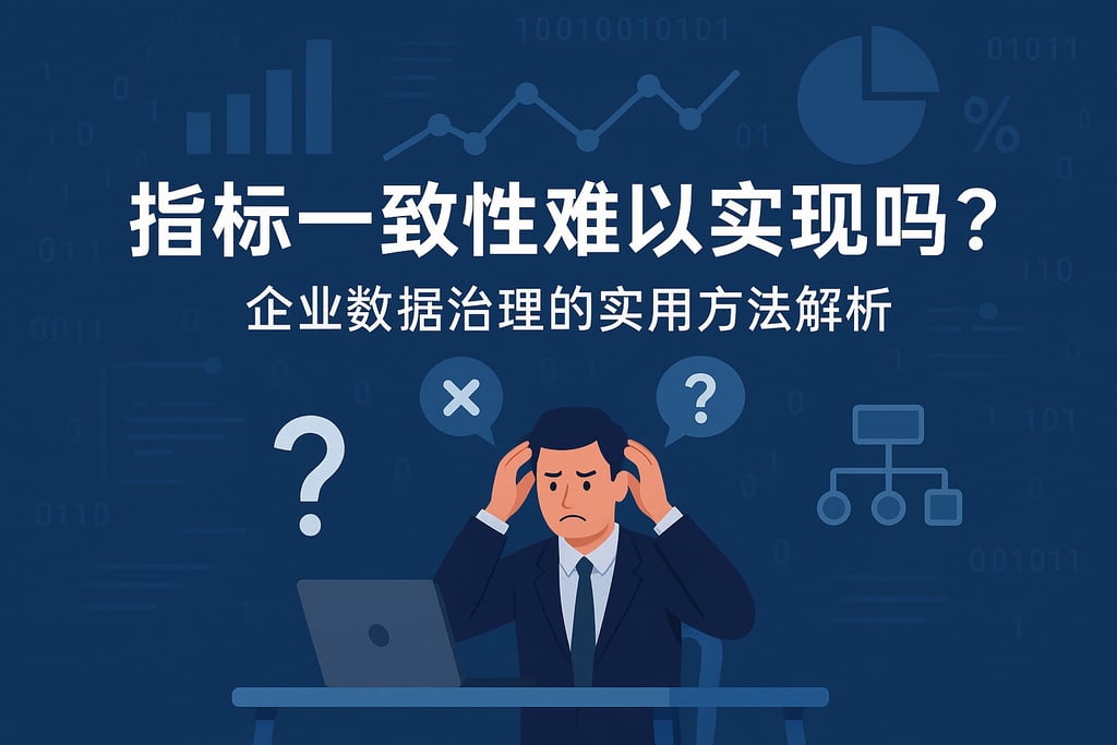 指标一致性难以实现吗？企业数据治理的实用方法解析