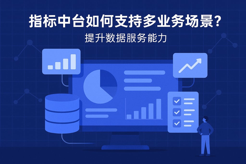 指标中台如何支持多业务场景？提升数据服务能力