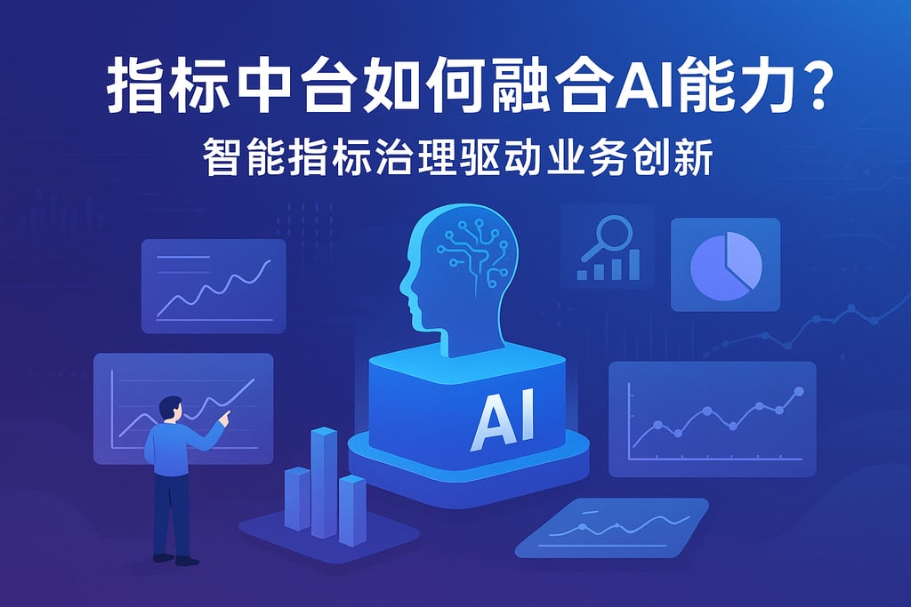 指标中台如何融合AI能力？智能指标治理驱动业务创新