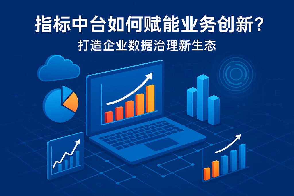 指标中台如何赋能业务创新？打造企业数据治理新生态