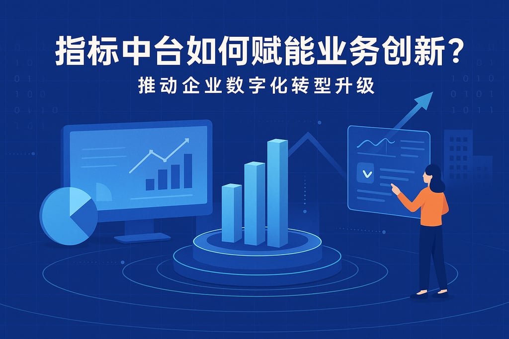 指标中台如何赋能业务创新？推动企业数字化转型升级