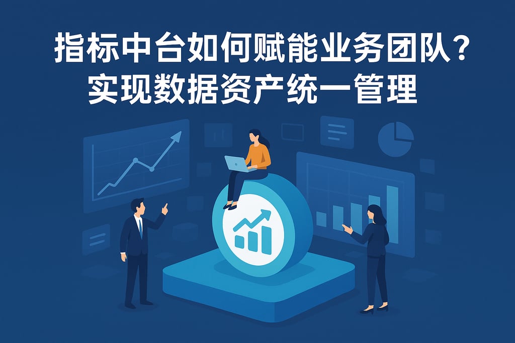 指标中台如何赋能业务团队？实现数据资产统一管理