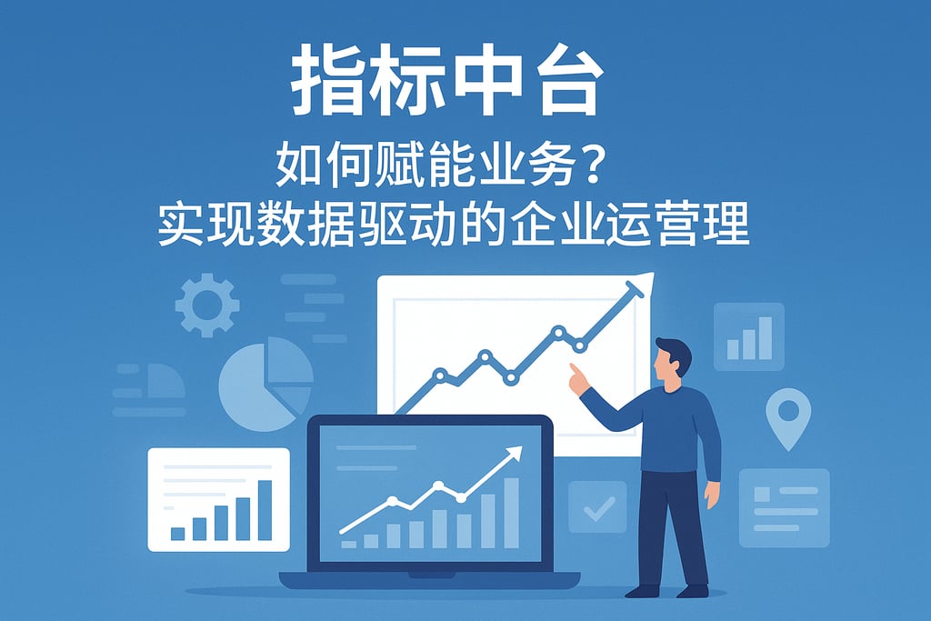 指标中台如何赋能业务？实现数据驱动的企业运营管理