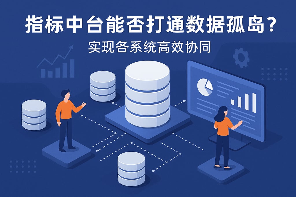 指标中台能否打通数据孤岛？实现各系统高效协同