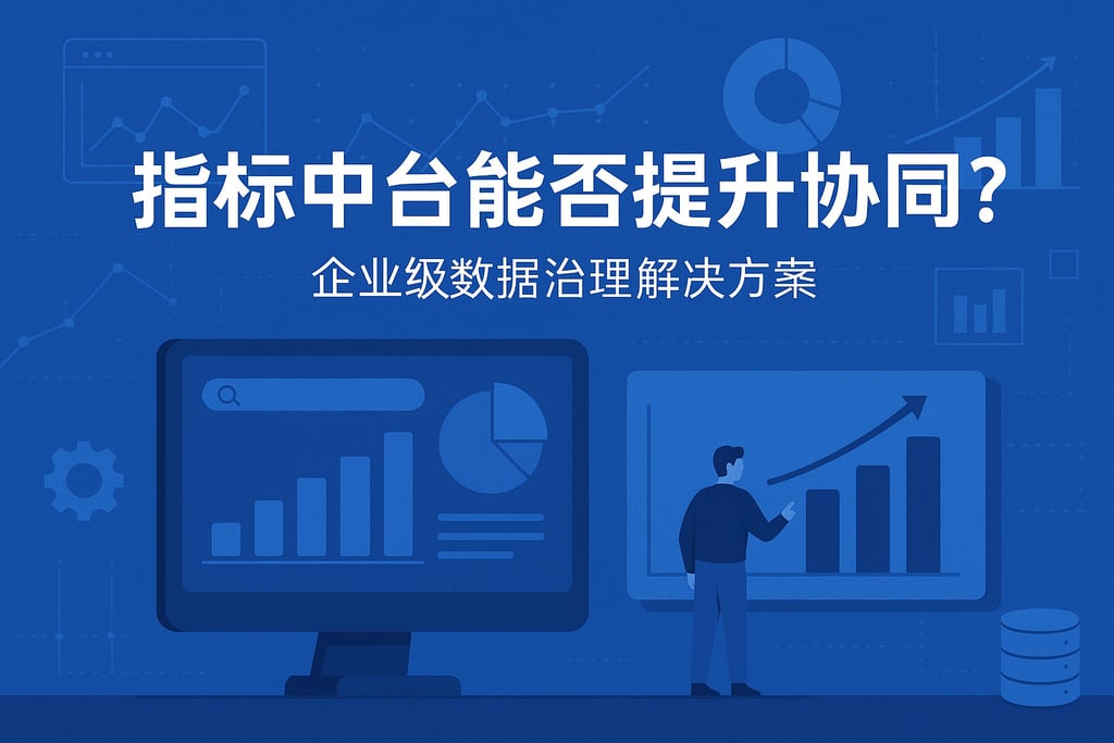 指标中台能否提升协同？企业级数据治理解决方案