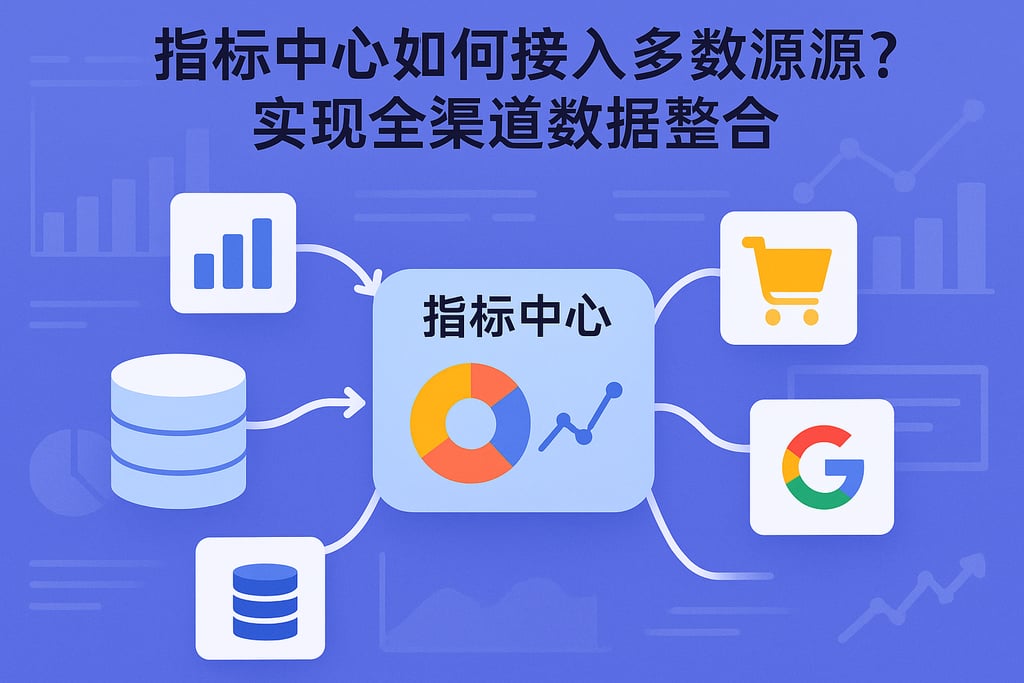 指标中心如何接入多数据源？实现全渠道数据整合
