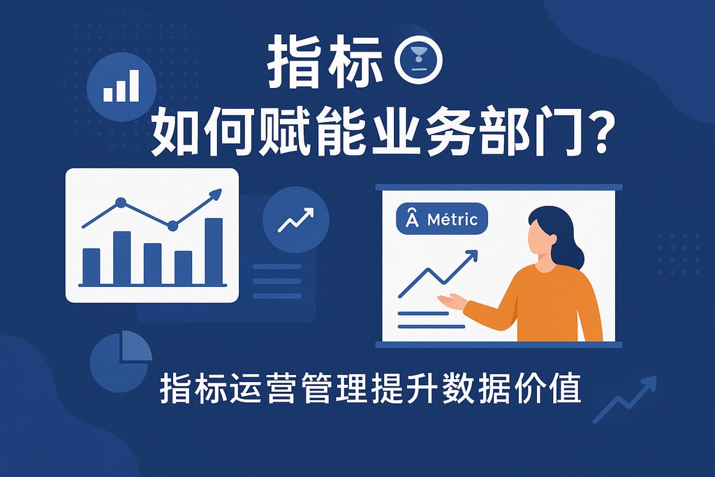 指标中心如何赋能业务部门？指标运营管理提升数据价值