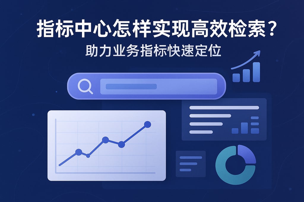 指标中心怎样实现高效检索？助力业务指标快速定位