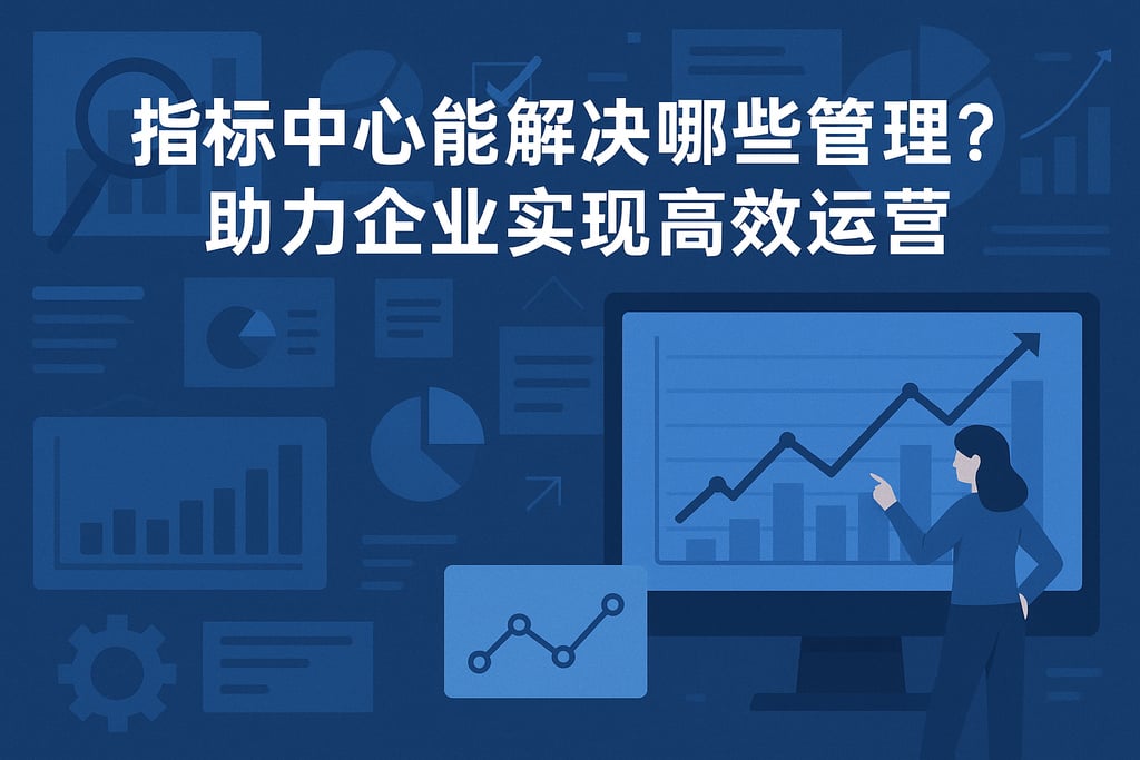 指标中心能解决哪些管理难题？助力企业实现高效运营