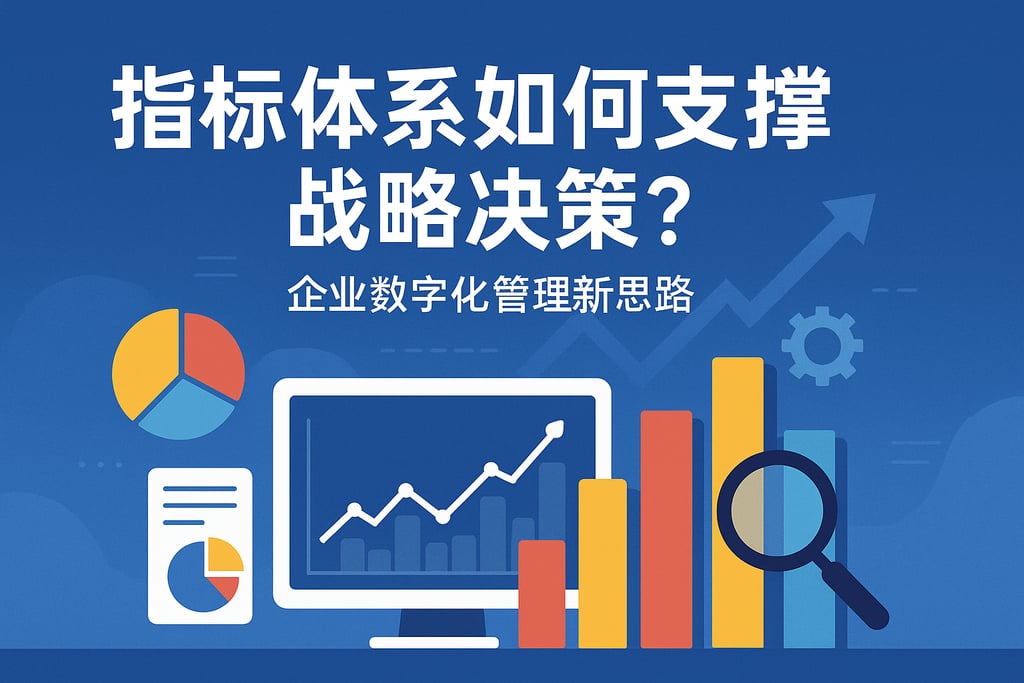 指标体系如何支撑战略决策？企业数字化管理新思路