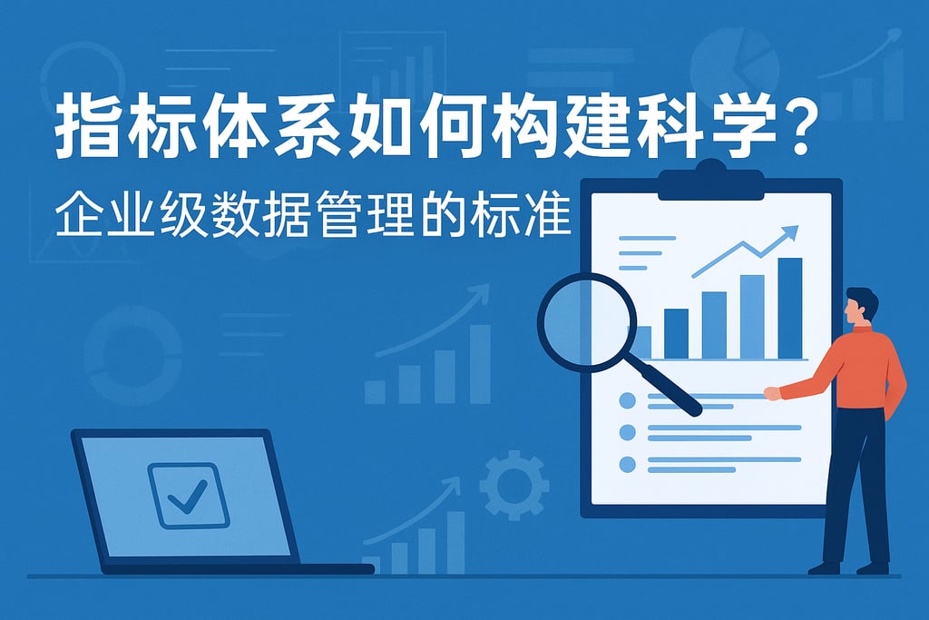 指标体系如何构建科学？企业级数据管理的标准流程