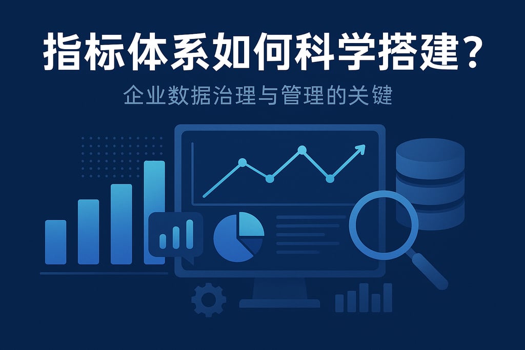 指标体系如何科学搭建？企业数据治理与管理的关键