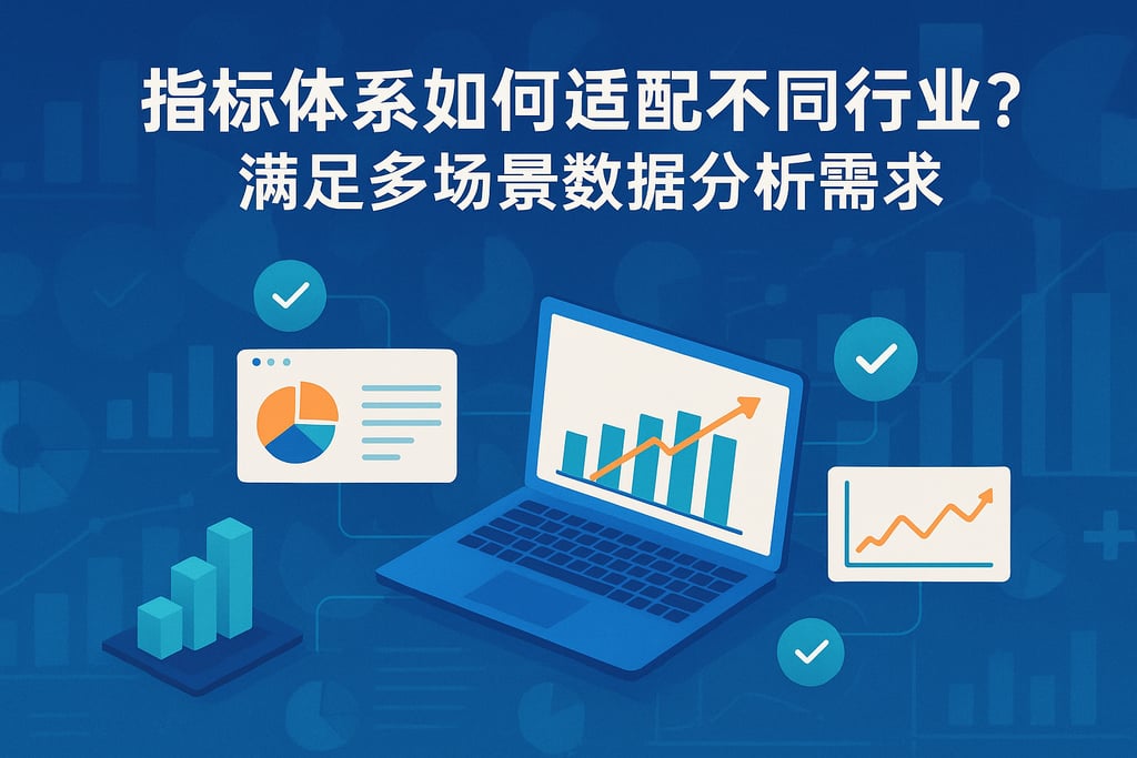 指标体系如何适配不同行业？满足多场景数据分析需求