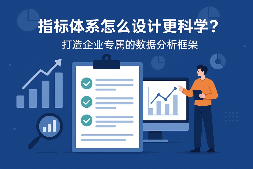 指标体系怎么设计更科学？打造企业专属的数据分析框架