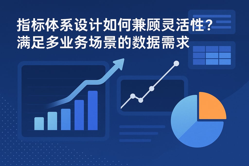 指标体系设计如何兼顾灵活性？满足多业务场景的数据需求