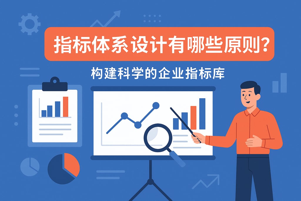 指标体系设计有哪些原则？构建科学的企业指标库