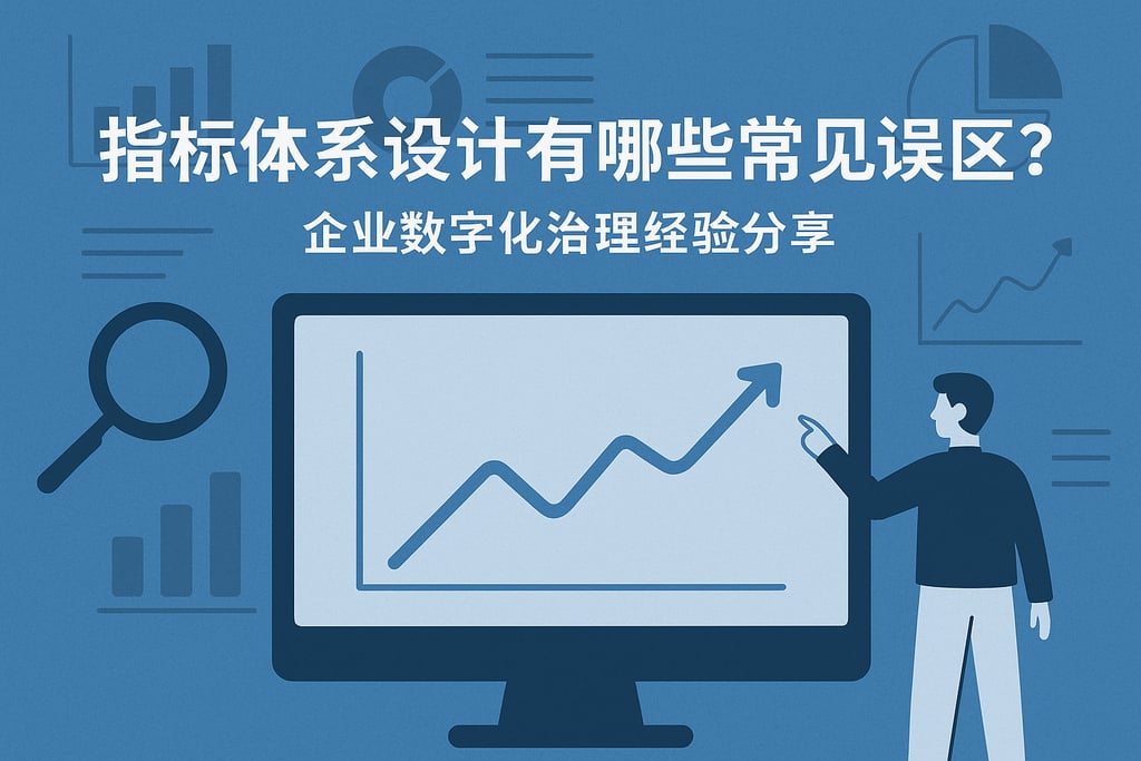 指标体系设计有哪些常见误区？企业数字化治理经验分享