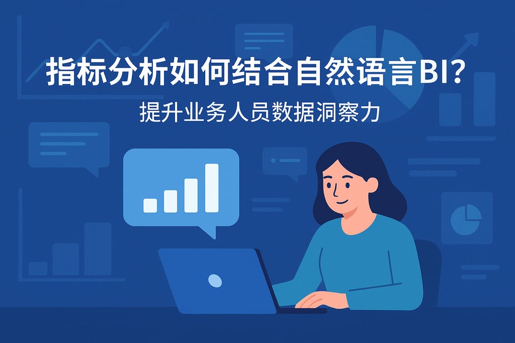 指标分析如何结合自然语言BI？提升业务人员数据洞察力