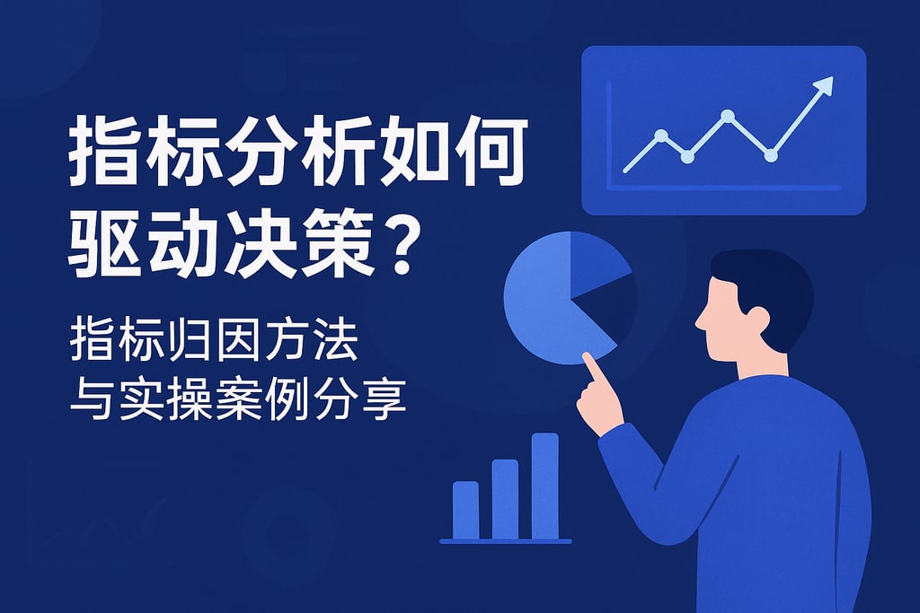 指标分析如何驱动决策？指标归因方法与实操案例分享