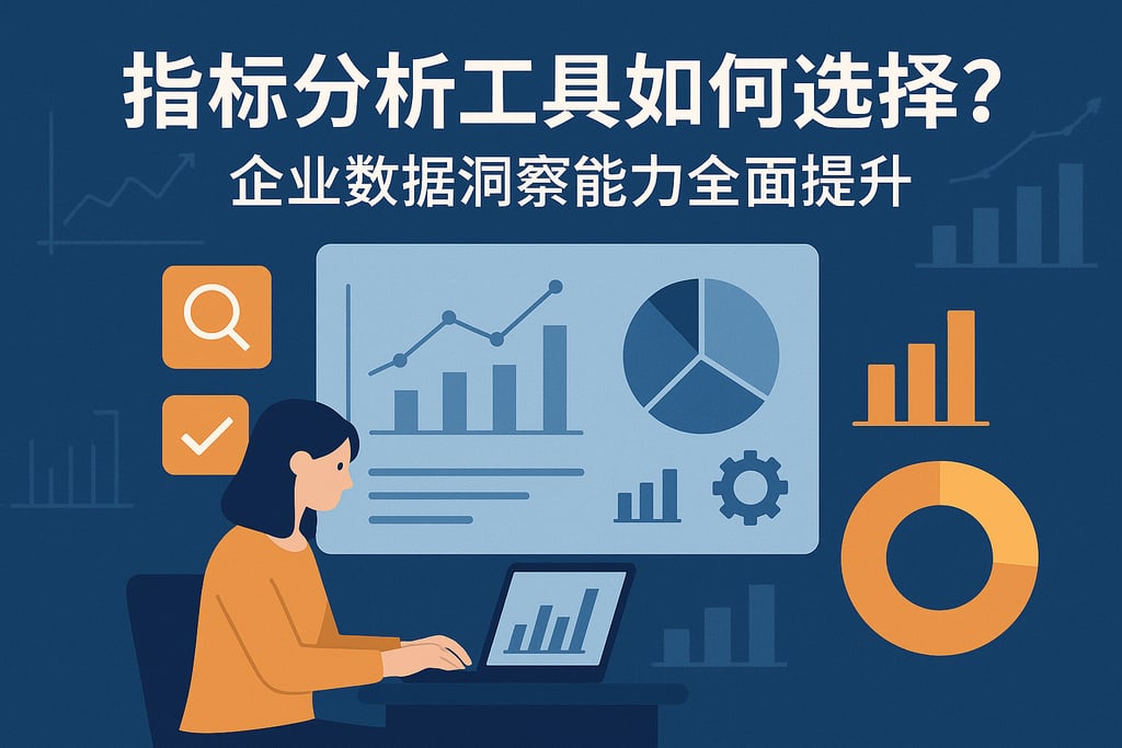 指标分析工具如何选择？企业数据洞察能力全面提升