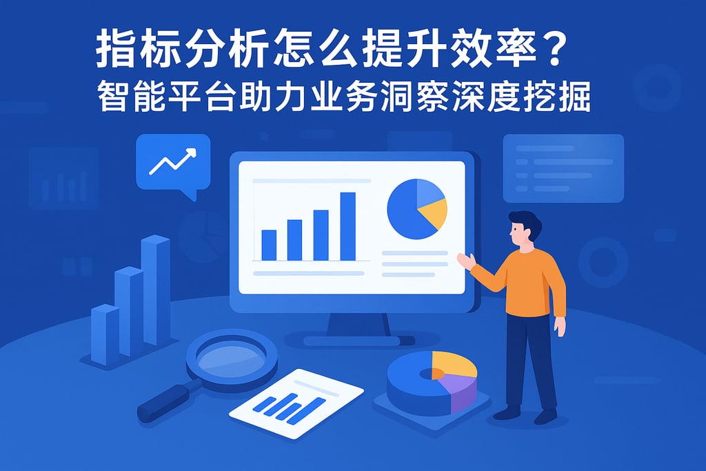 指标分析怎么提升效率？智能平台助力业务洞察深度挖掘