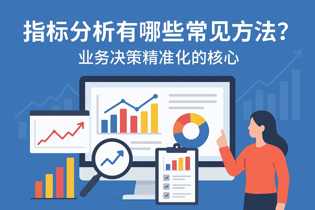 指标分析有哪些常见方法？业务决策精准化的核心