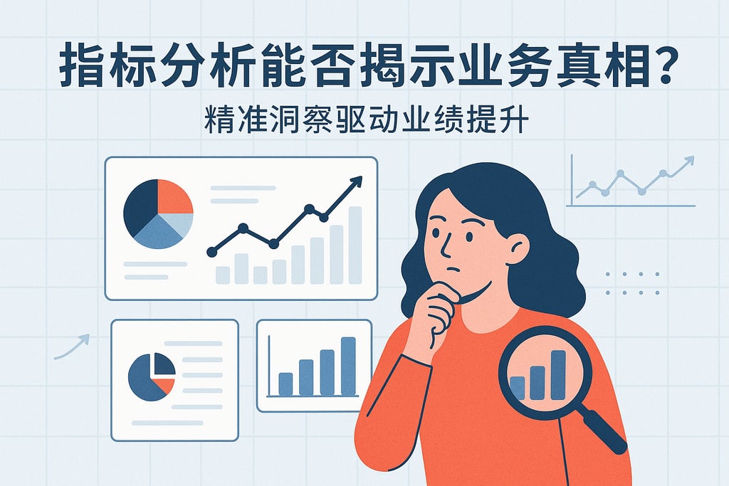 指标分析能否揭示业务真相？精准洞察驱动业绩提升