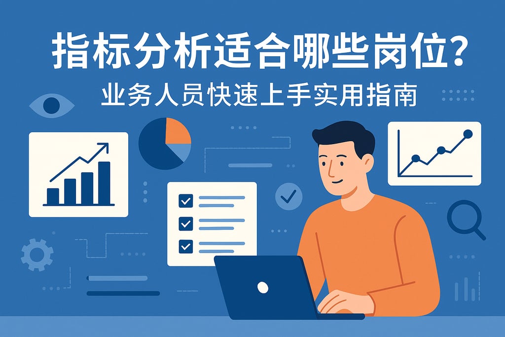 指标分析适合哪些岗位？业务人员快速上手实用指南