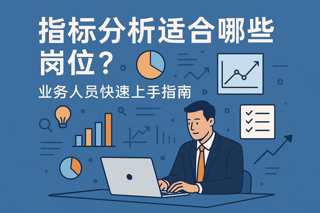 指标分析适合哪些岗位？业务人员快速上手指南