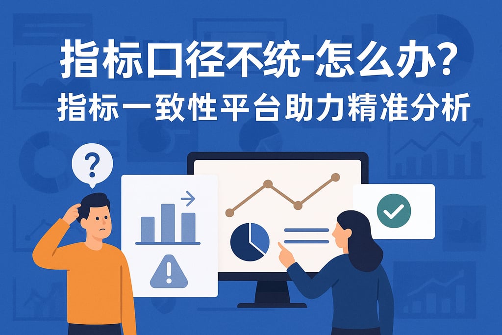 指标口径不统一怎么办？指标一致性平台助力精准分析