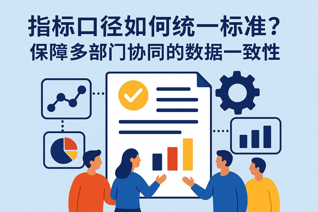 指标口径如何统一标准？保障多部门协同的数据一致性