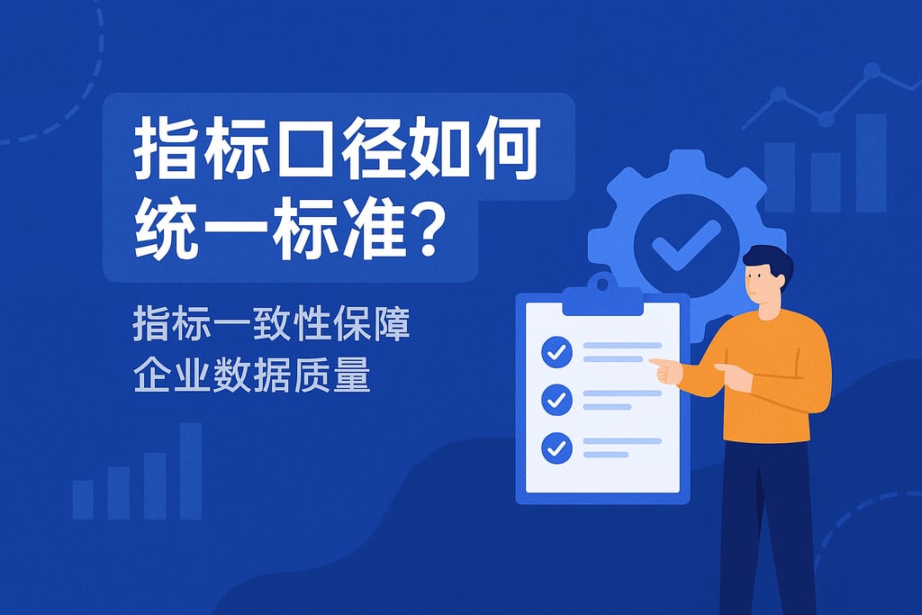 指标口径如何统一标准？指标一致性保障企业数据质量