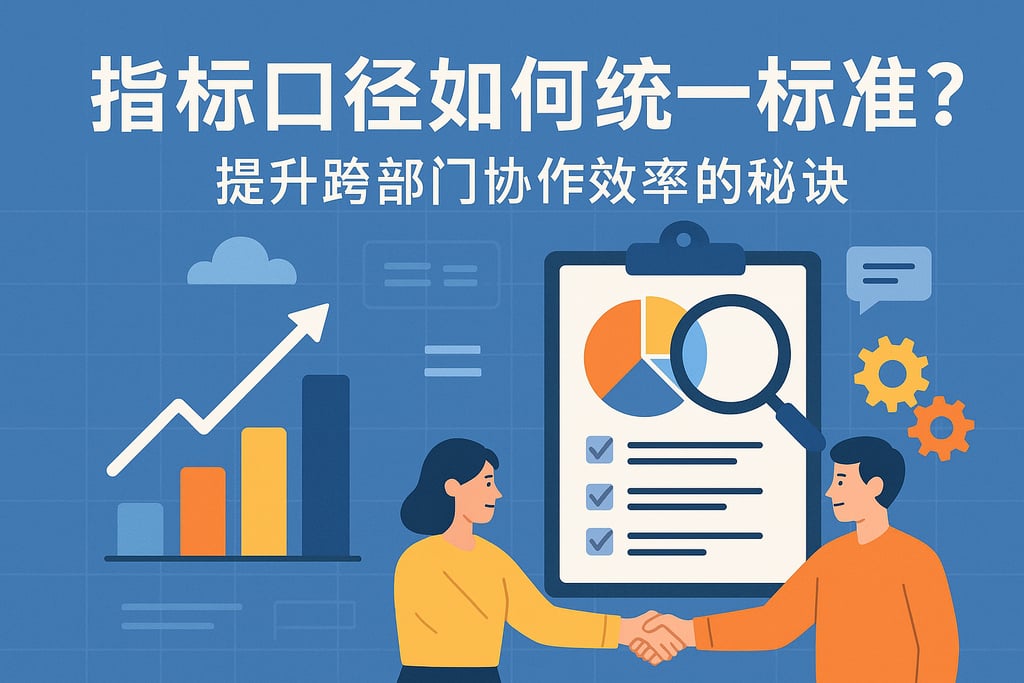 指标口径如何统一标准？提升跨部门协作效率的秘诀