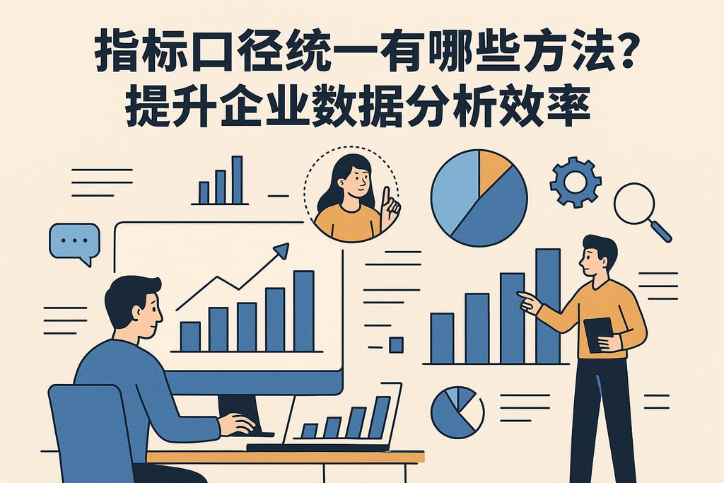 指标口径统一有哪些方法？提升企业数据分析效率