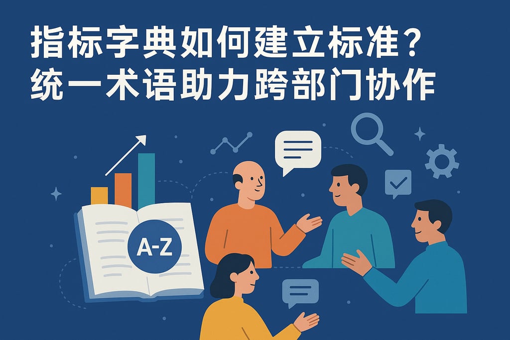 指标字典如何建立标准？统一术语助力跨部门协作