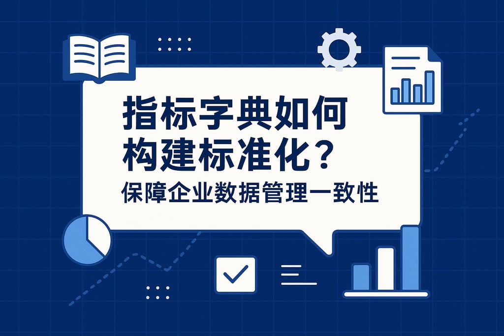 指标字典如何构建标准化？保障企业数据管理一致性