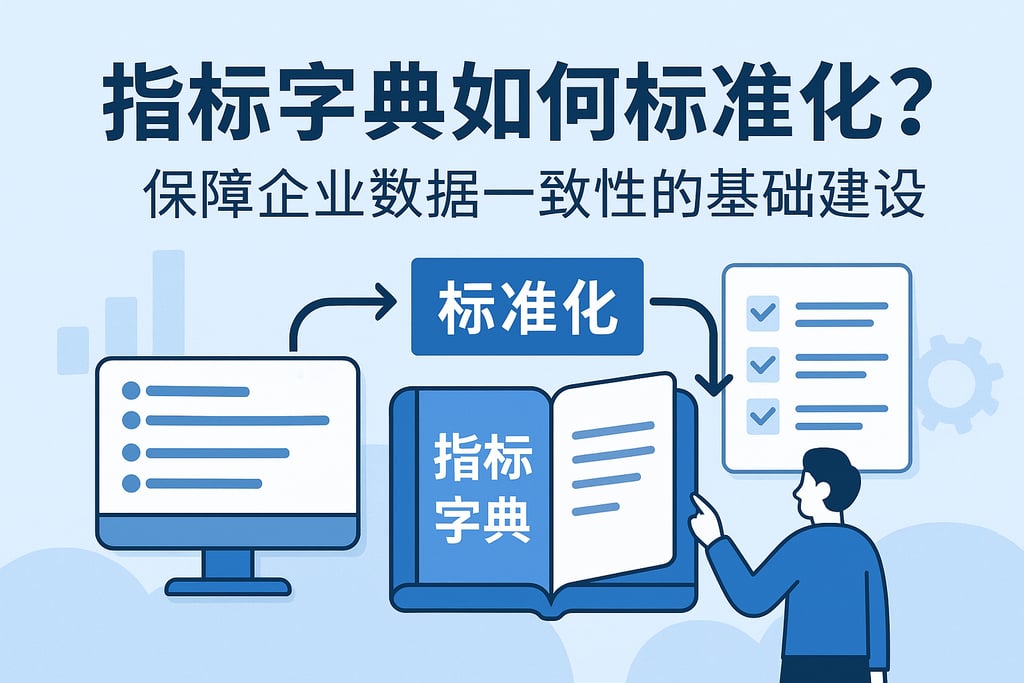 指标字典如何标准化？保障企业数据一致性的基础建设