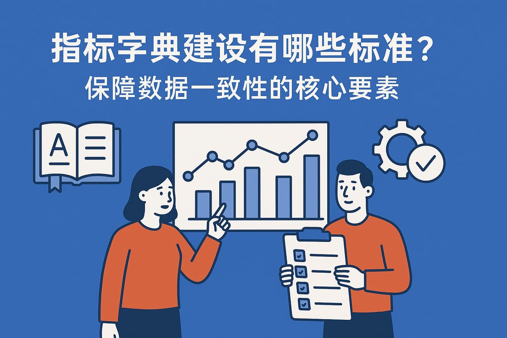 指标字典建设有哪些标准？保障数据一致性的核心要素