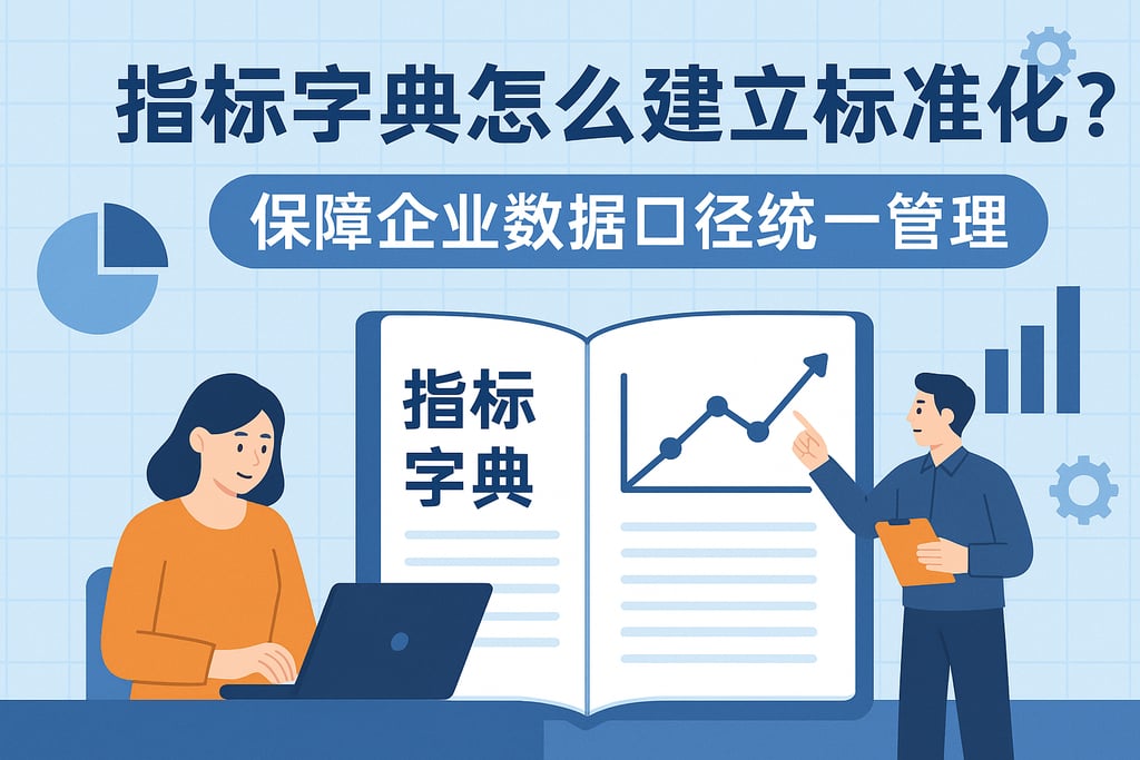指标字典怎么建立标准化？保障企业数据口径统一管理