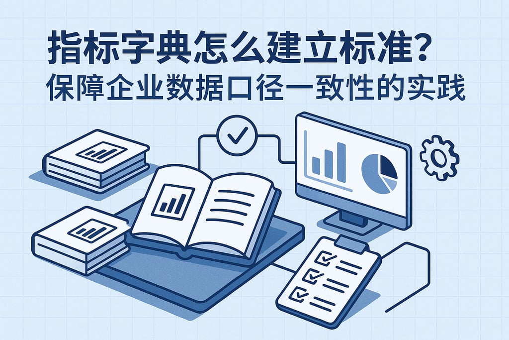 指标字典怎么建立标准？保障企业数据口径一致性的实践