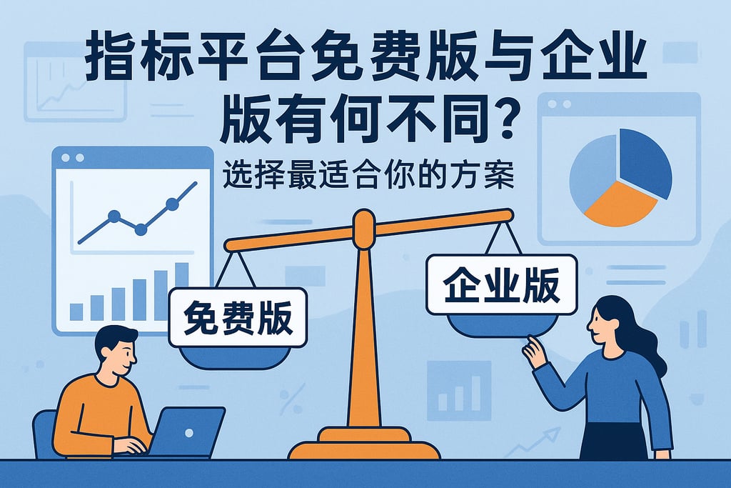 指标平台免费版与企业版有何不同？选择最适合你的方案