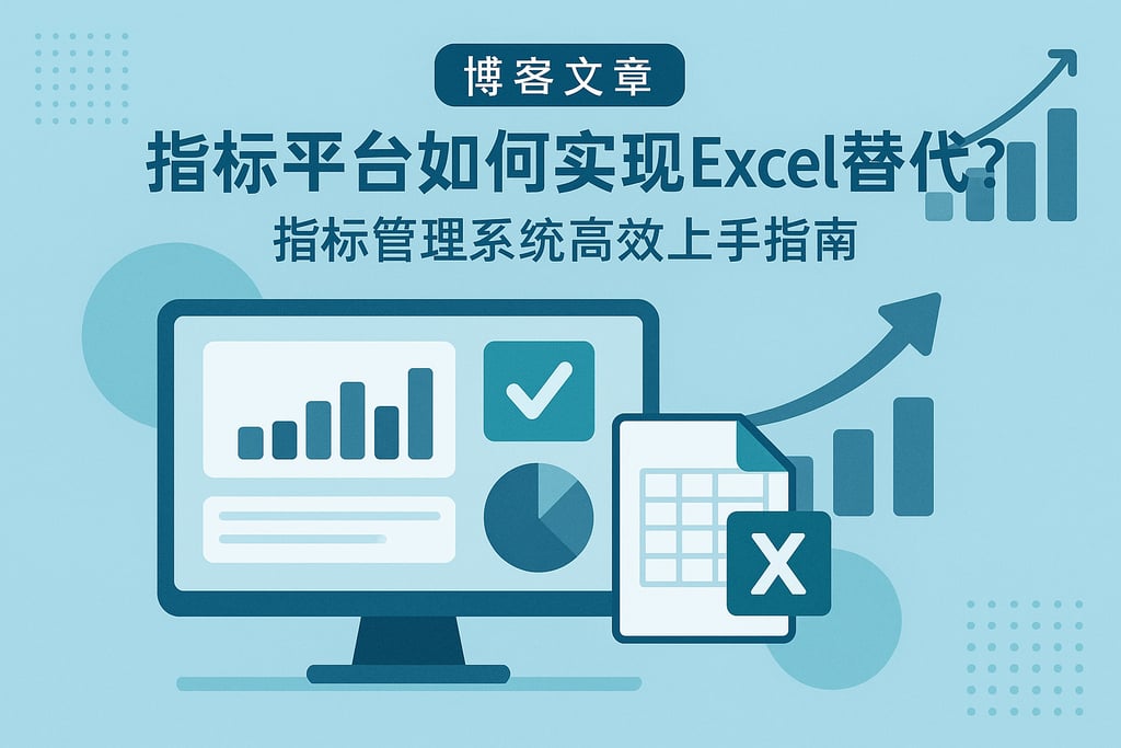 指标平台如何实现Excel替代？指标管理系统高效上手指南