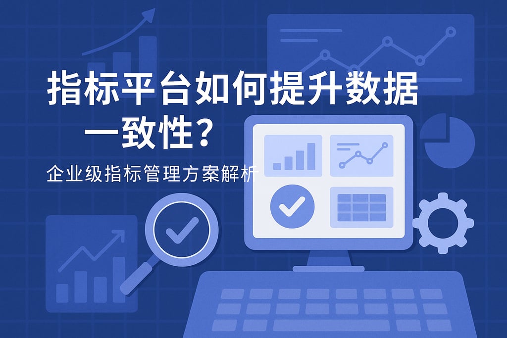 指标平台如何提升数据一致性？企业级指标管理方案解析