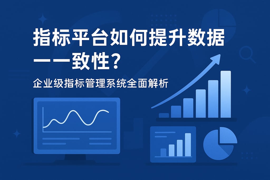 指标平台如何提升数据一致性？企业级指标管理系统全面解析