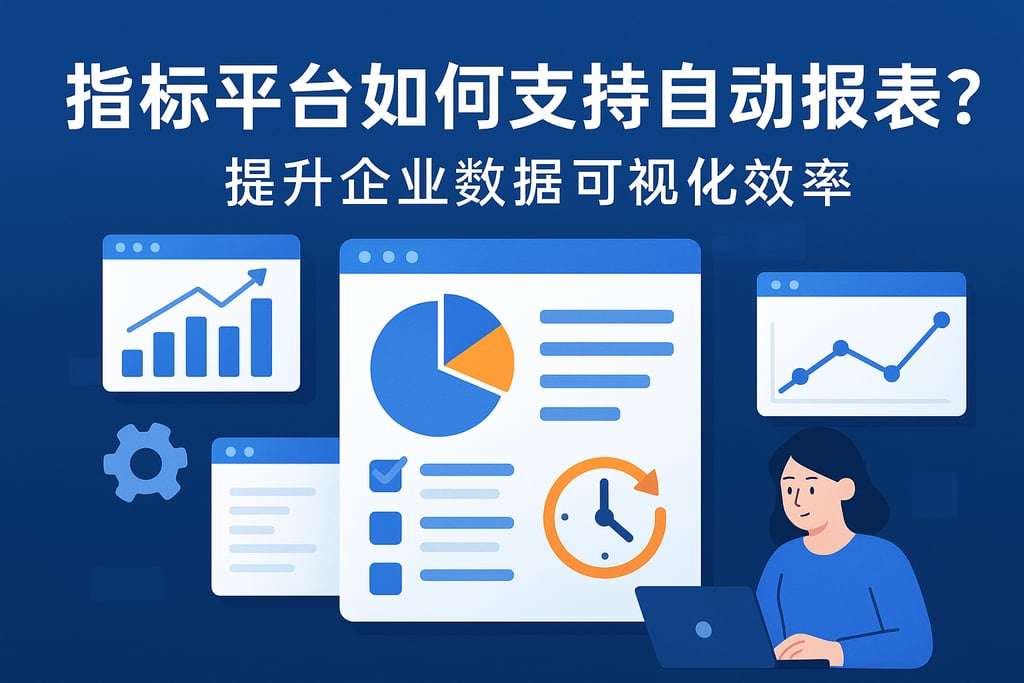 指标平台如何支持自动报表？提升企业数据可视化效率