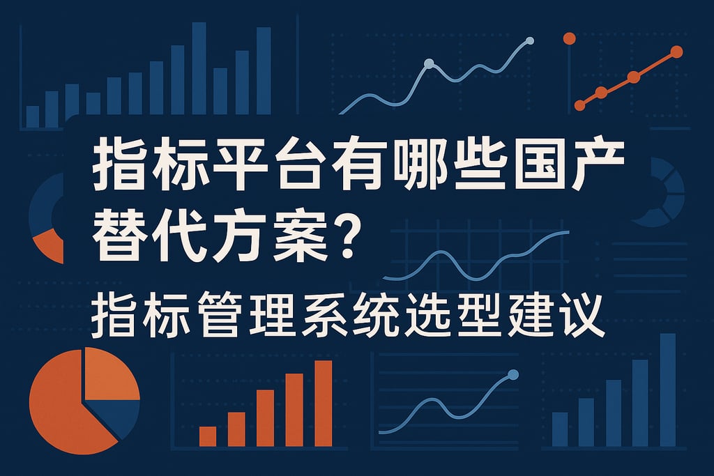 指标平台有哪些国产替代方案？指标管理系统选型建议