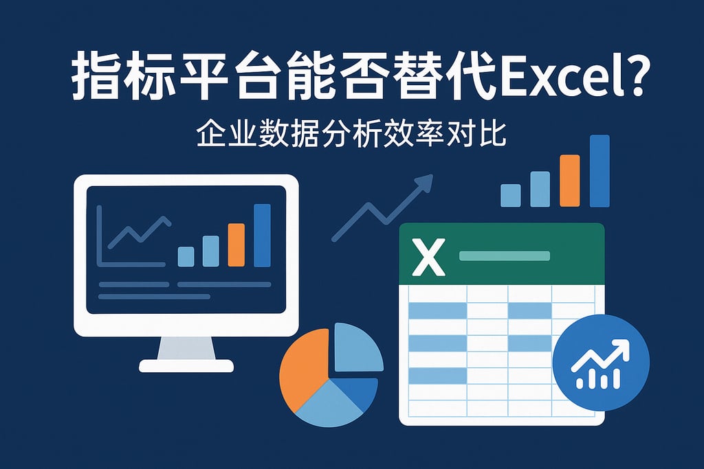 指标平台能否替代Excel？企业数据分析效率对比